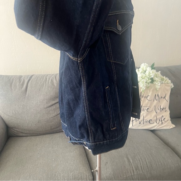 Dark Wash Route 66 Barn Jacket - Picture 10 of 14